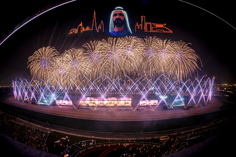 Dubai World Cup-fireworks