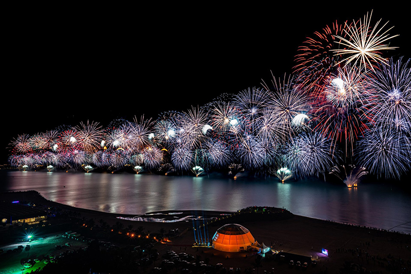 Ras Al Khaimah fireworks NYE 2025