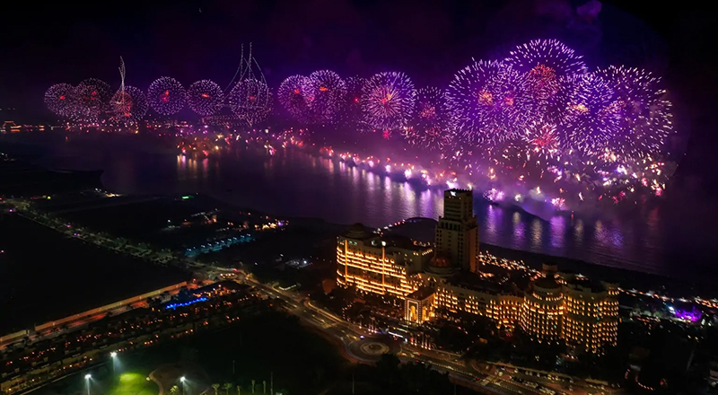 RAK fireworks NYE 2025