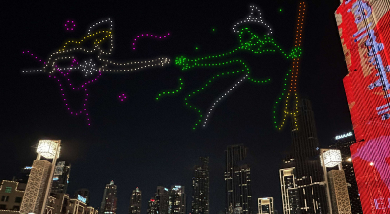 Wicked drone show in Dubai-featured