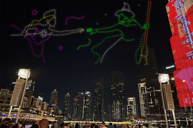 Wicked drone show in Dubai-article