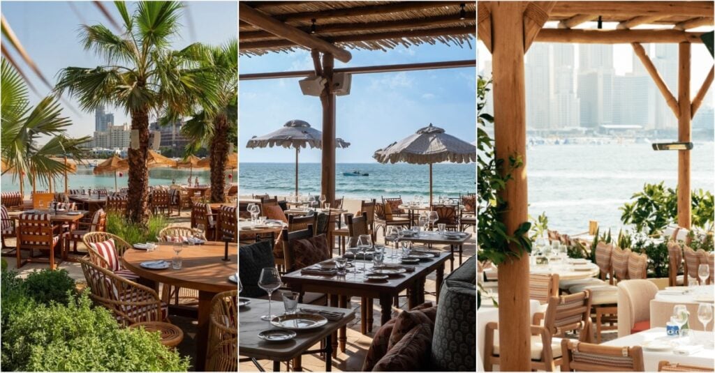best beachfront restaurants dubai fb
