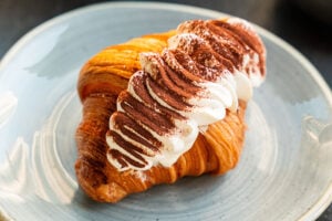 Tiramisu croissant at TOTO, Dubai 