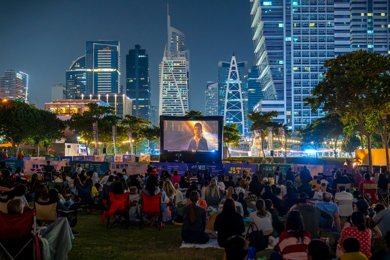 cinema under the stars JLT