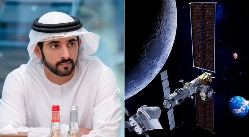 Sheikh Hamdan Thales Alenia Space