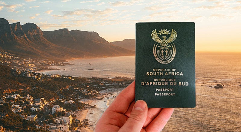 South African passport renewals