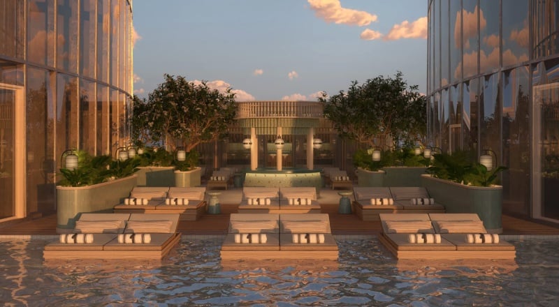 Dubai sets new record for highest infinity pool in the world