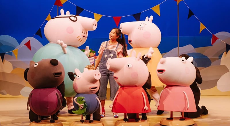Peppa Pig live in Abu Dhabi
