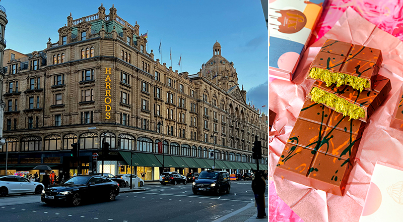 FIX CHOCOLATE IN HARRODS UK