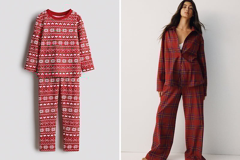 H&M christmas pyjamas UAE