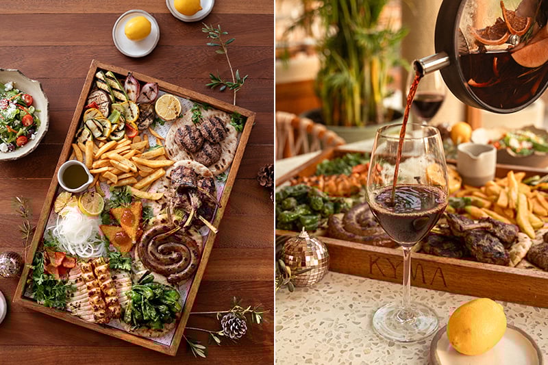 Kyma platter christmas