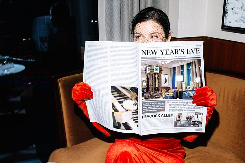 New Years Eve Peacock Alley