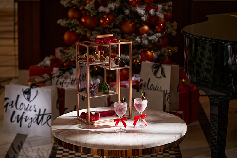 Peacock Alley festive afternoon tea