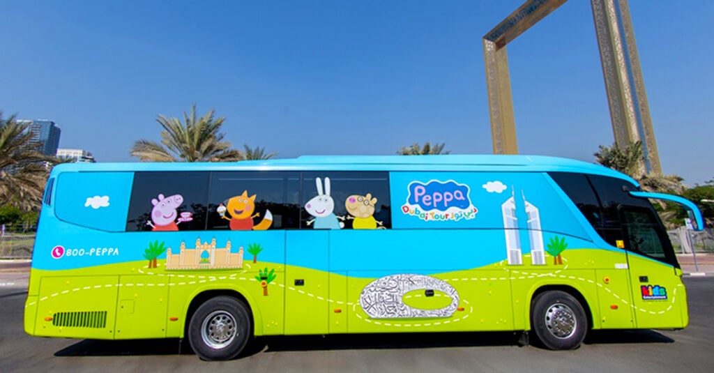 Peppa bus tour-Dubai