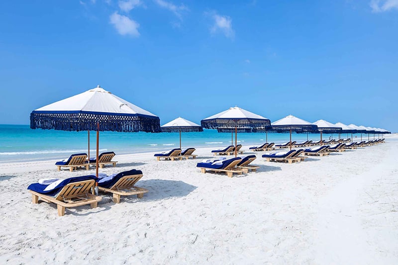Abu Dhabi beach clubs 