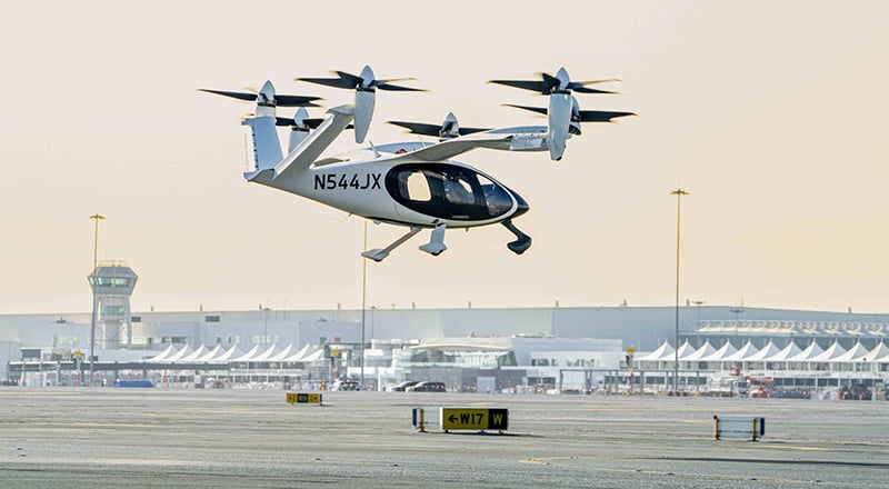 flying taxis dubai