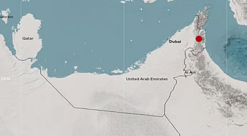 uae earthquake