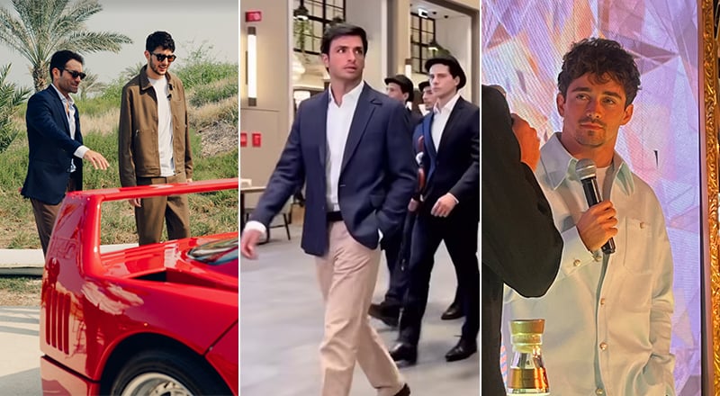 F1 STARS IN THE UAE 2025