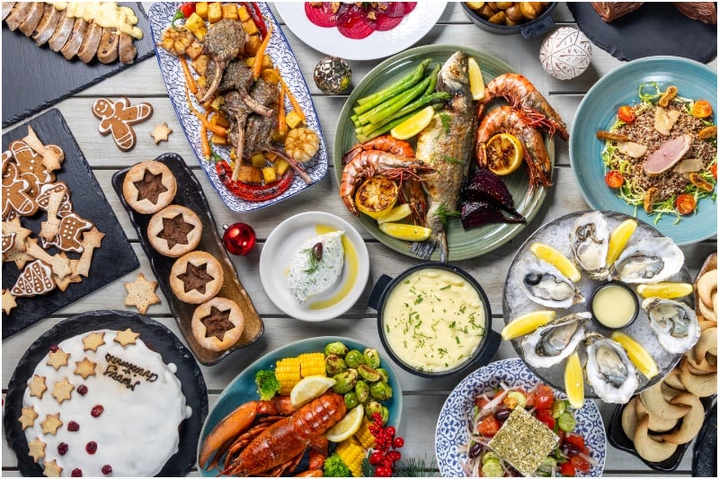 Christmas Day Barbecue Lunch