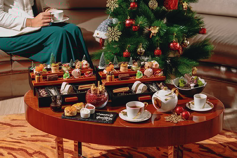 festive afternoon tea