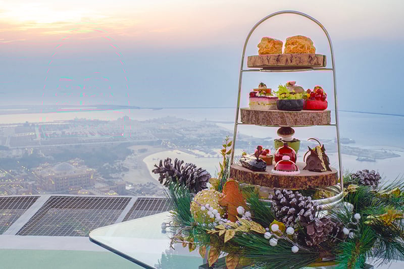 festive afternoon tea