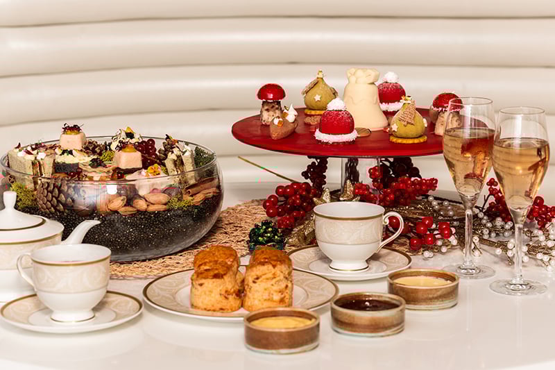 festive afternoon tea