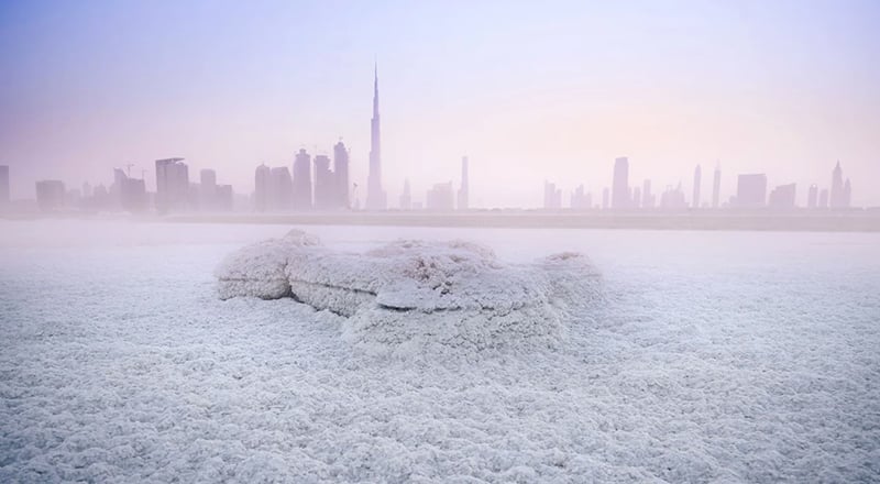 dubai cold weather