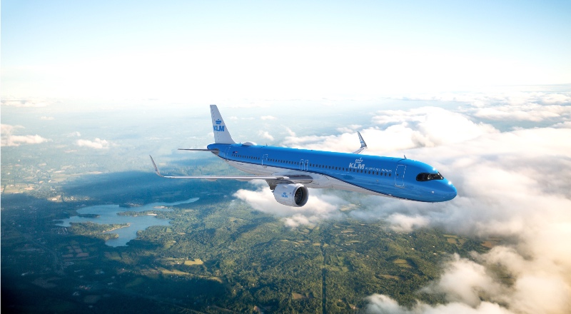 klm flight