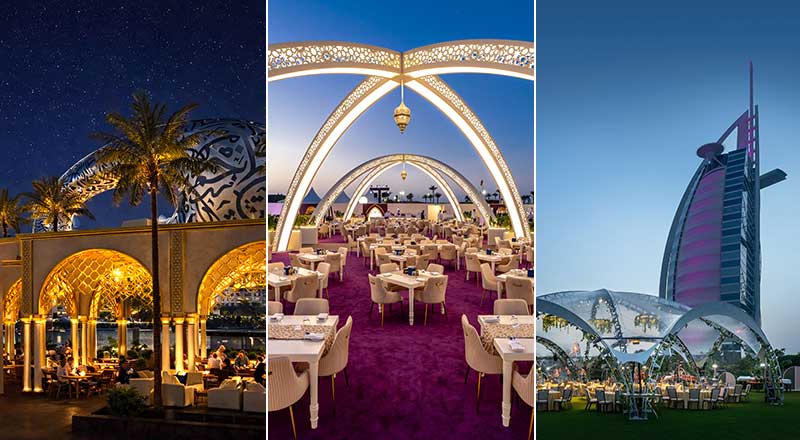 Majlis Ramadan tents in Dubai
