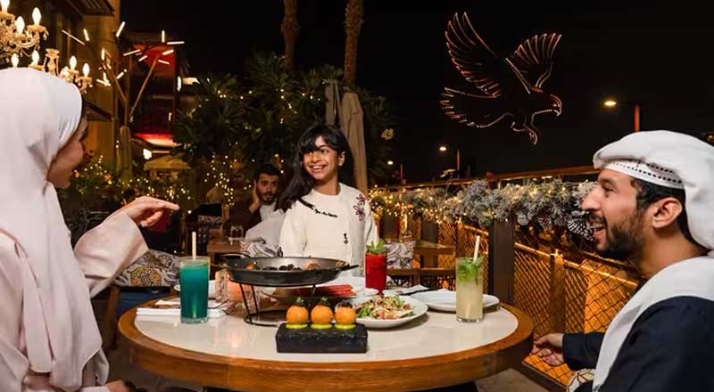 Ramadan in Dubai drone show feat