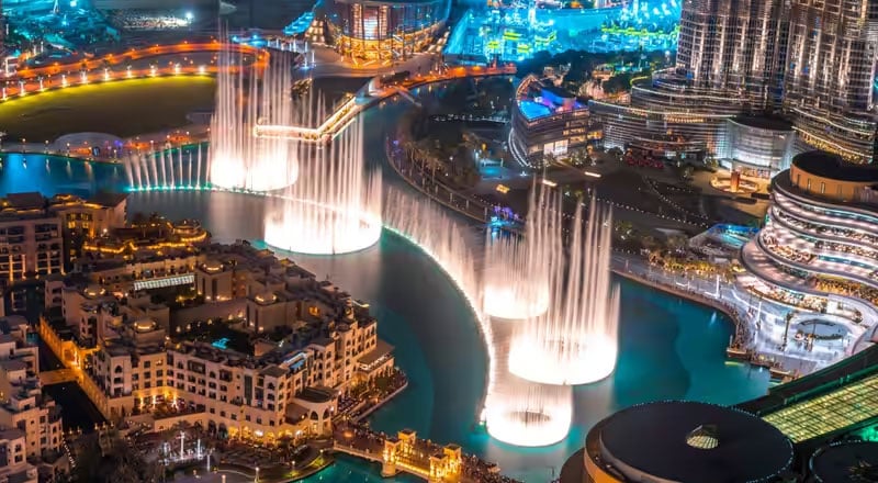restaurants with Dubai Fountain views