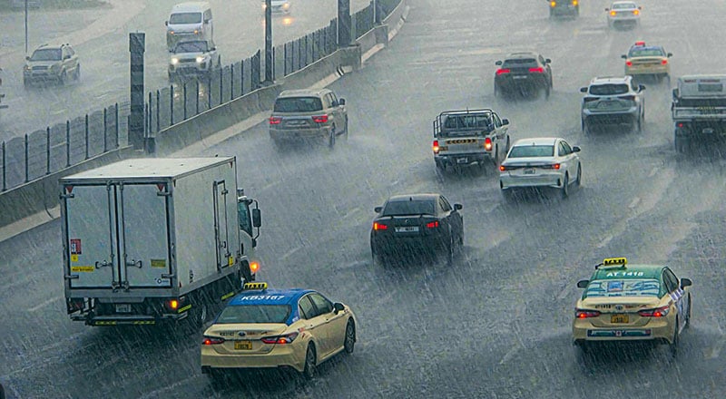 Dubai Rain Feat