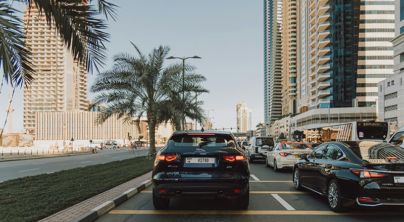 Dubai roads