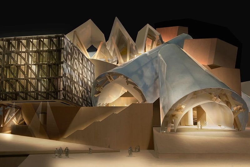 Guggenheim Abu Dhabi rendering