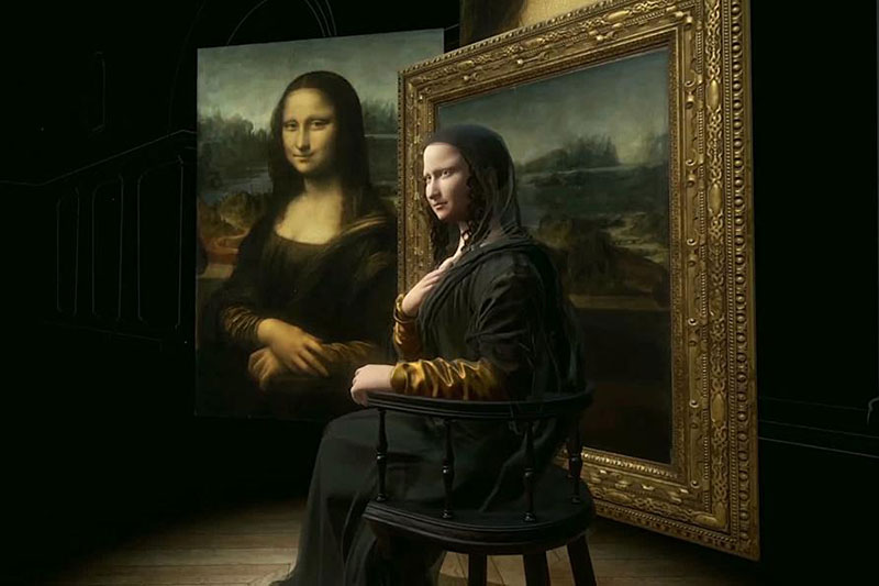 Mona Lisa at the Louvre