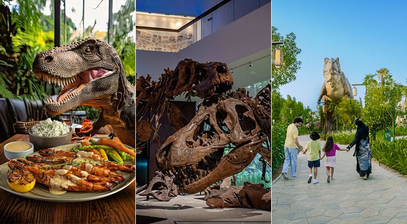 dinosaur attractions in the UAE