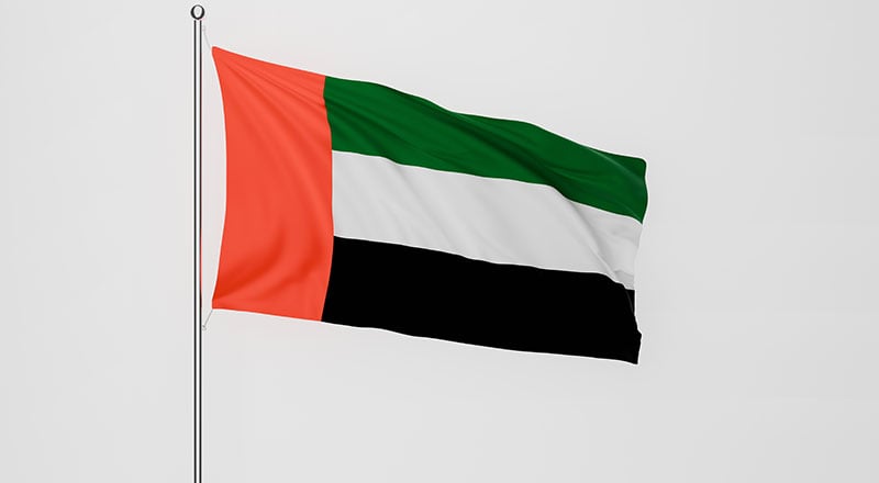 UAE flag feature