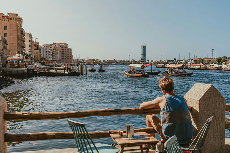 Dubai tourist Creek