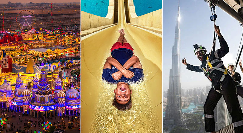attractions Dubai open closed summer-feat