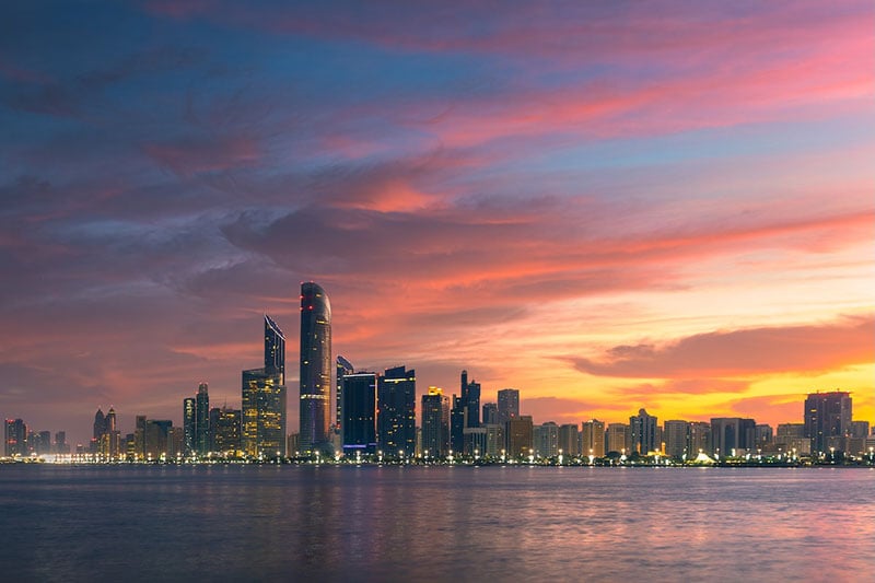 Abu Dhabi The UAE is beautiful exhibition
