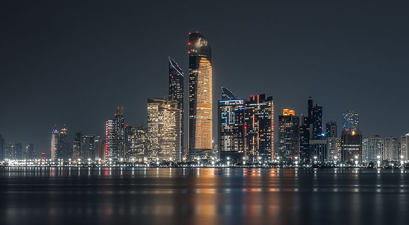 Abu Dhabi skyline