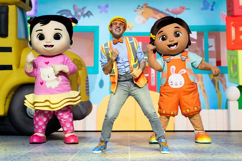 CoComelon and Blippi in Abu Dhabi article