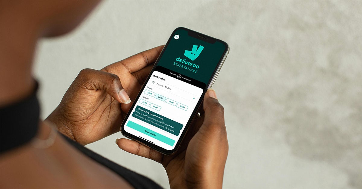You can now book restaurants directly on Deliveroo   whatson.ae