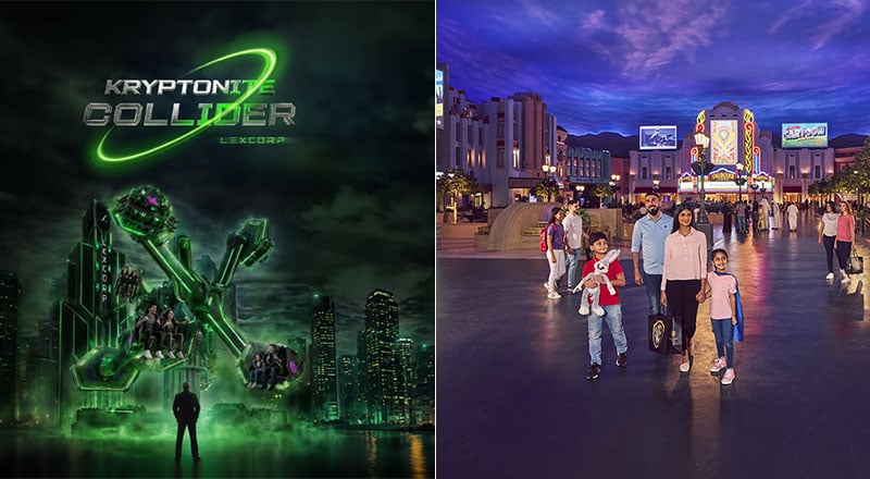 Warner Bros World Abu Dhabi Kryptonite Collider