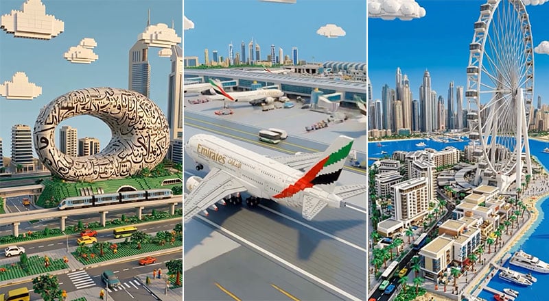 Visit Dubai shares video of Dubai reimagined in LEGO   whatson.ae