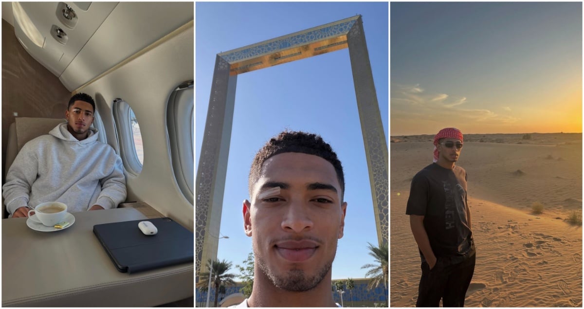 Jude Bellingham verrät seine Lieblingsorte in Dubai.