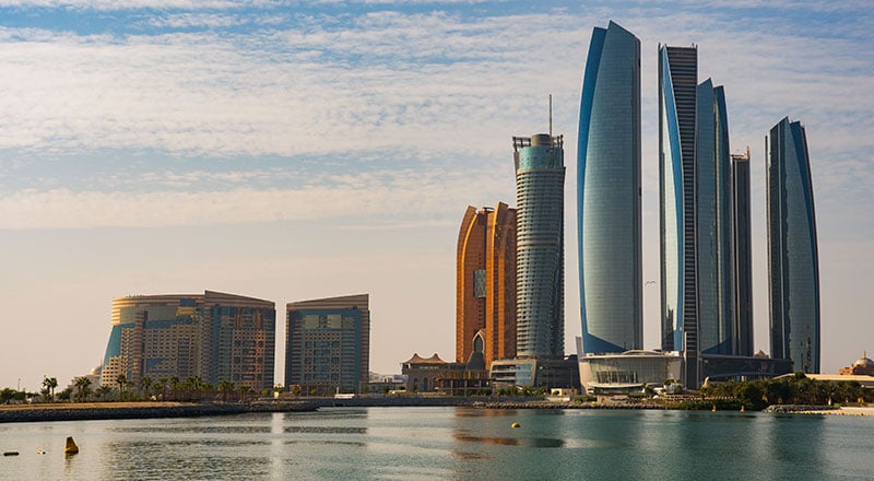 Abu Dhabi skyline